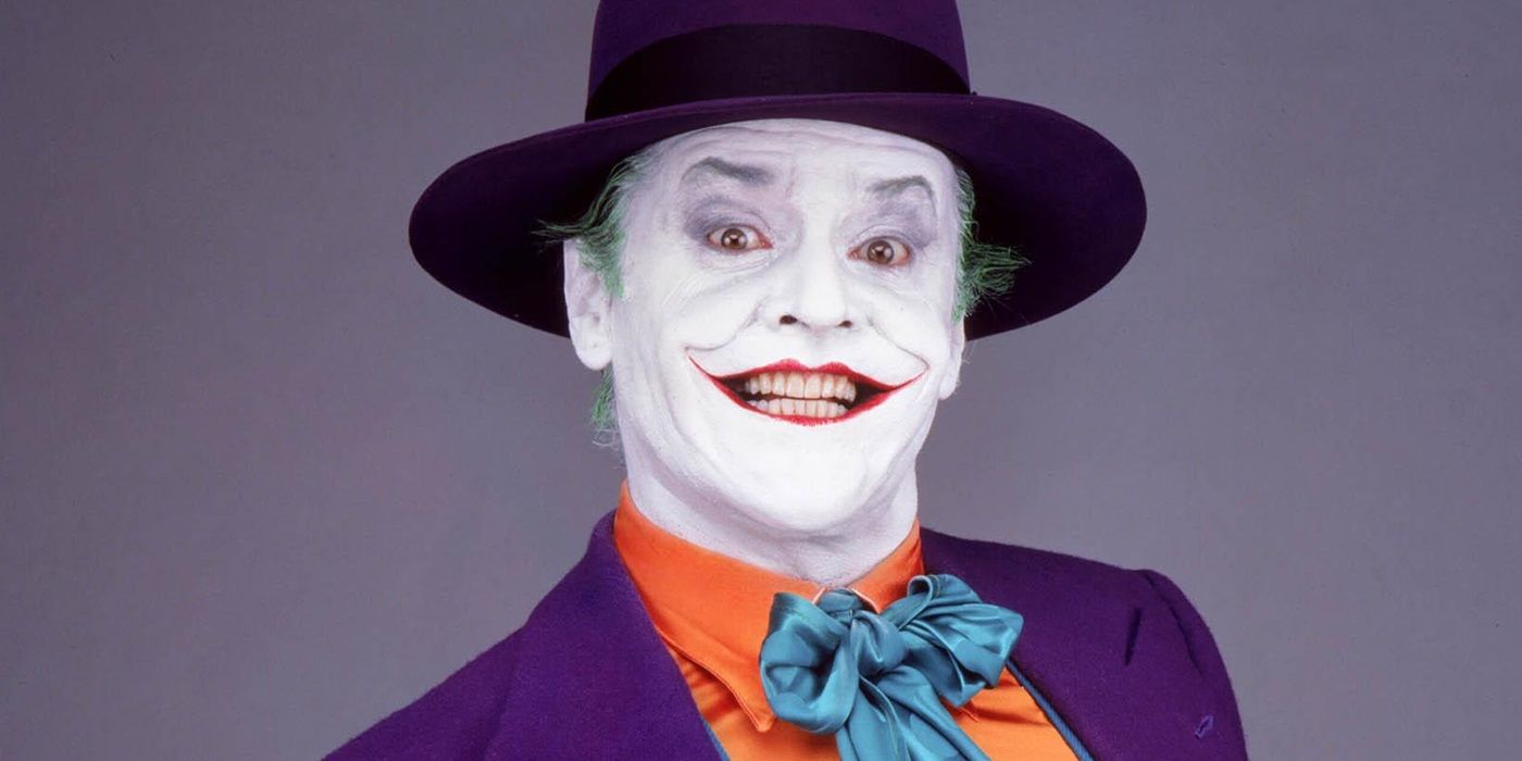 Batman 89 Comic Characters Joker or Jack Napier played by Jack Nicholson